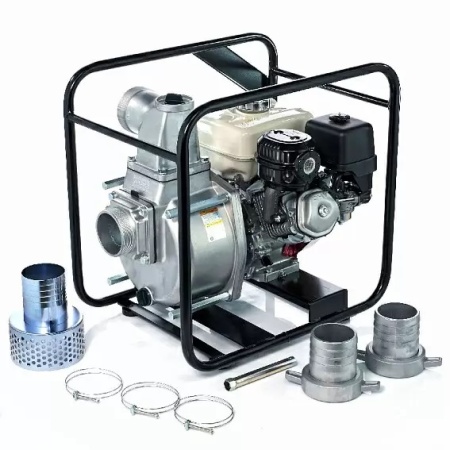 Бензиновая мотопомпа для среднезагрязненной воды Koshin STH-100X Бензиновая мотопомпа для среднезагрязненной воды Koshin STH-100X